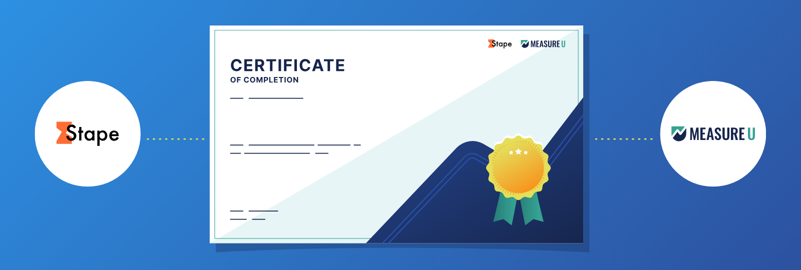 Stape Certificate of Completion